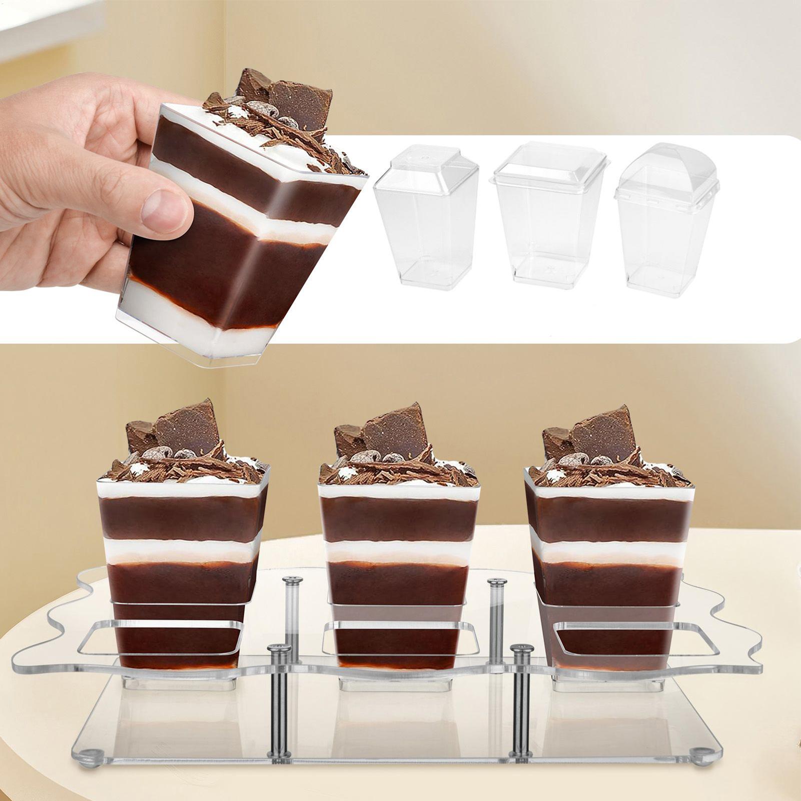 Cupcake Holder Clear Dessert F - Baby Food Dessert recensie en prijs