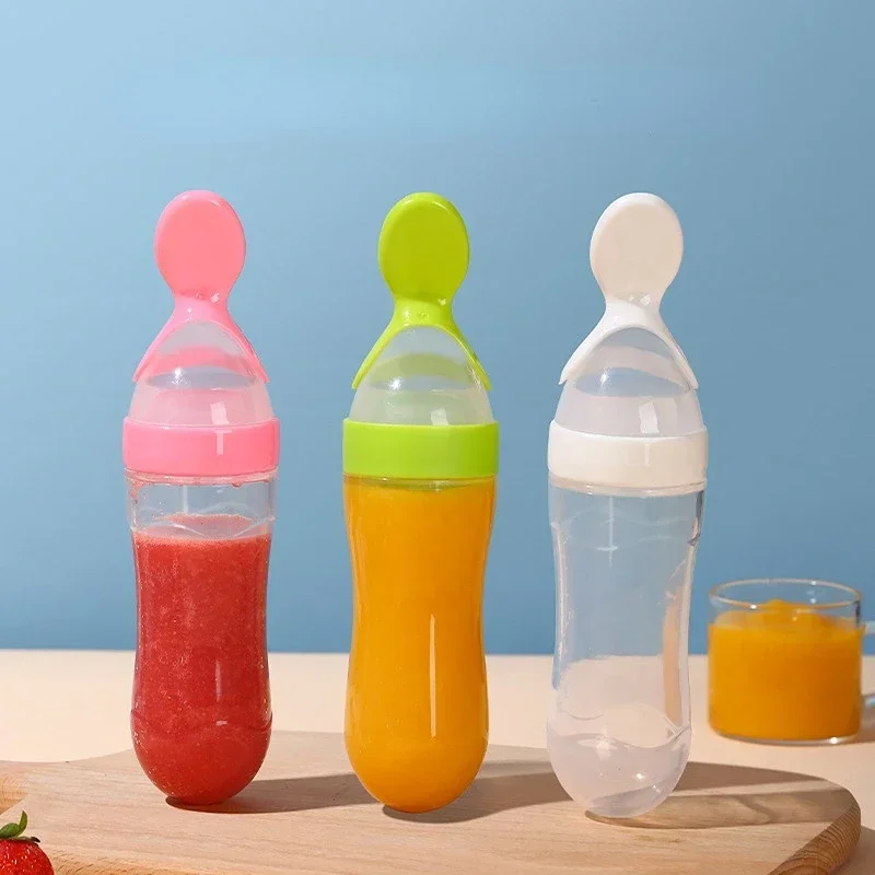 Safe Baby Feeding Bottle Spoon - Baby Food Jar recensie en prijs