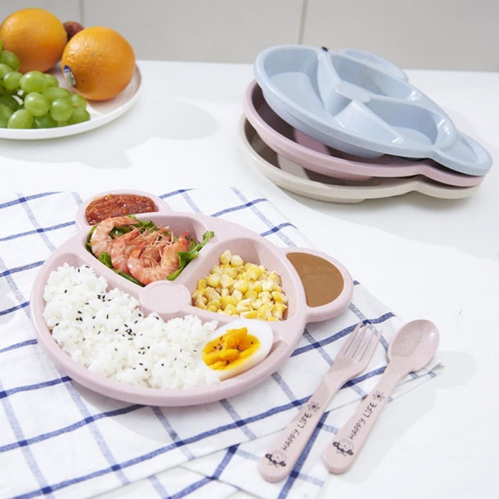 3Pcs/Set Baby Bowl+Spoon+Fork  - Baby Food Menu recensie en prijs