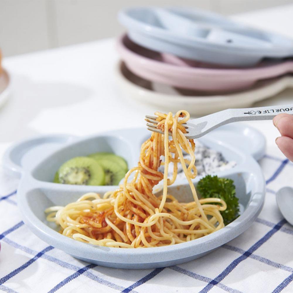 3Pcs/Set Baby Bowl+Spoon+Fork  - Baby Food Menu recensie en prijs