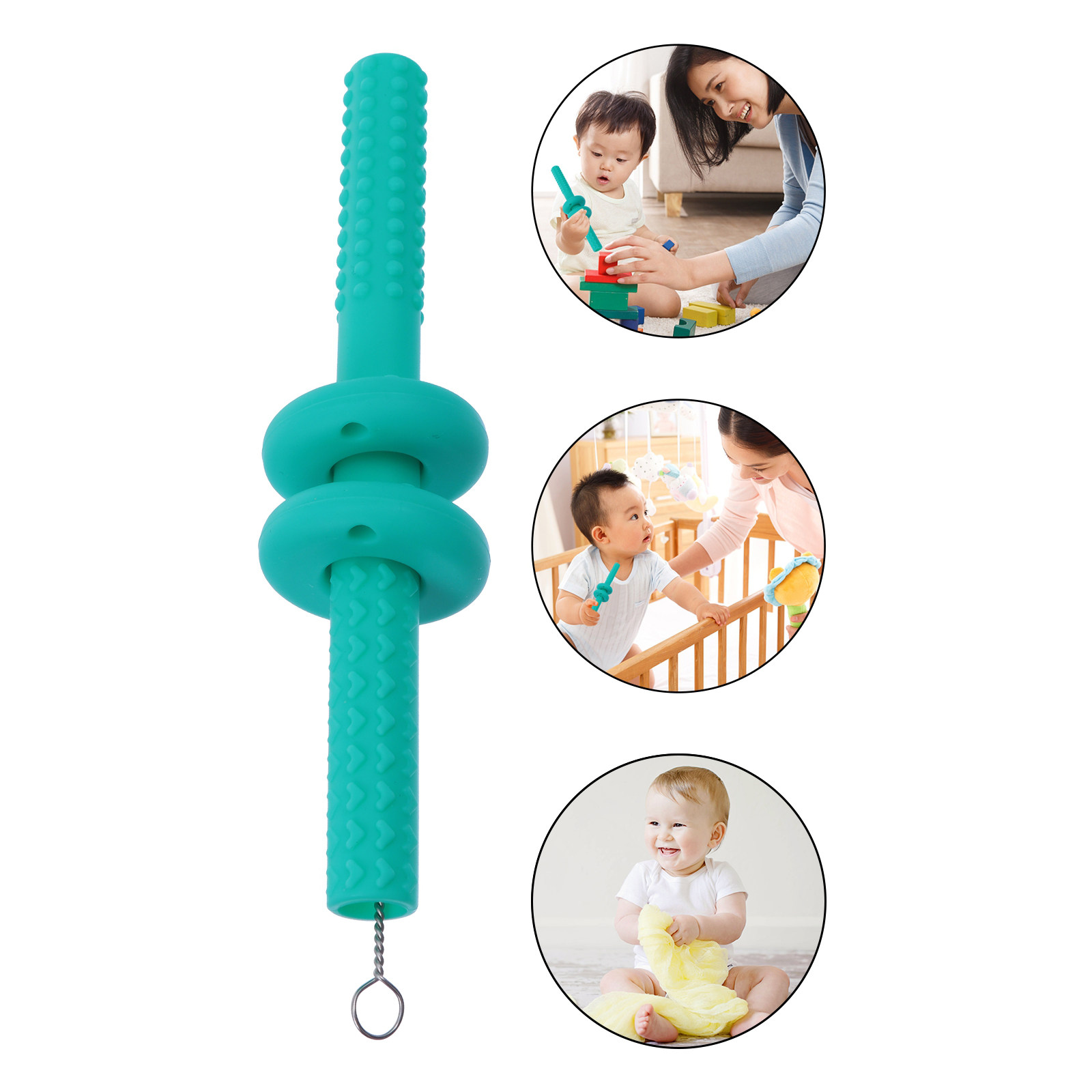 1Set Baby Teether Silicone Hol - Baby Food Youtube recensie en prijs